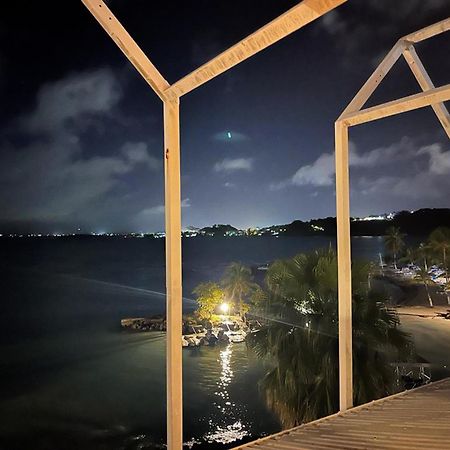 Appartement Les Yuccas, Vue Sur La Mer Et Les Montagnes Le Gosier  Exteriör bild